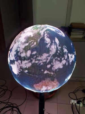 China O OEM personalizou o módulo individual privado do diâmetro da exposição 0.5m da bola da esfera do globo dos pantallas P1.9 do diodo emissor de luz fornecedor