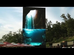 Tela fixa exterior do diodo emissor de luz