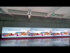 Aluguel LED Display P4.81mm gabinete de alumínio curvo 500x500mm montagem rápida para eventos ao ar livre