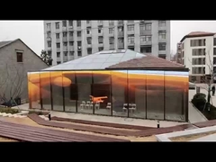 Exibição LED de filme de cristal