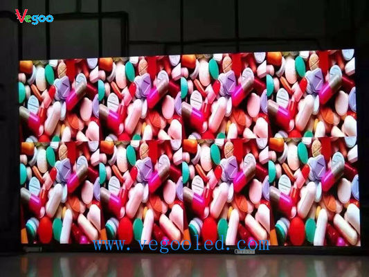 Tela de exposição alugado completa interna do diodo emissor de luz da cor P2.5 da definição alta