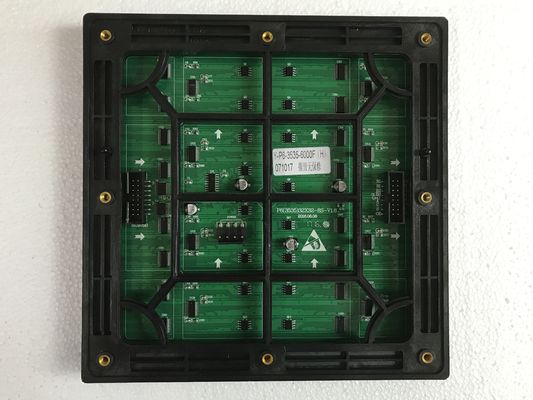 A exposição de diodo emissor de luz exterior impermeável do arrendamento de P6 SMD para o fundo de fase conduziu a tela