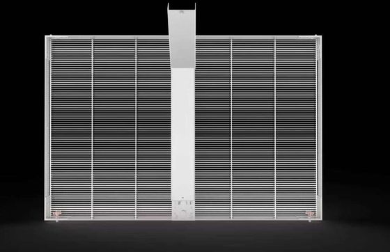 Exposição conduzida da parede da tela do diodo emissor de luz janela transparente padrão de pouco peso