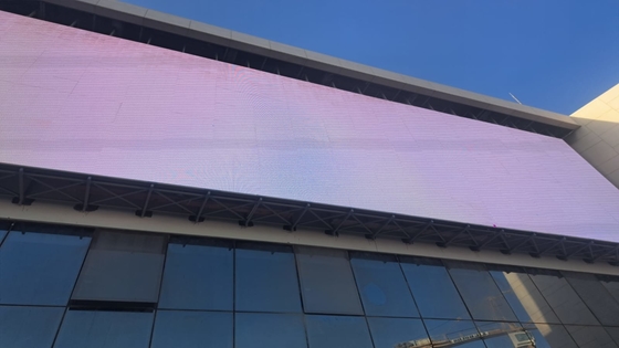 SMD2727 Display LED exterior 960X960mm Gabinete de alumínio com 6500CD/m2 Brilho