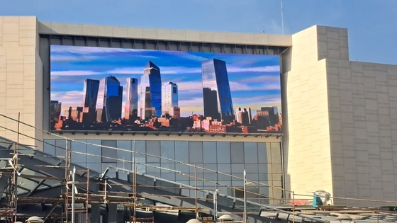 P10 Exibição LED exterior 960X960mm Armário de alumínio SMD3535 Brilho 6500CD/m2 Economia de energia