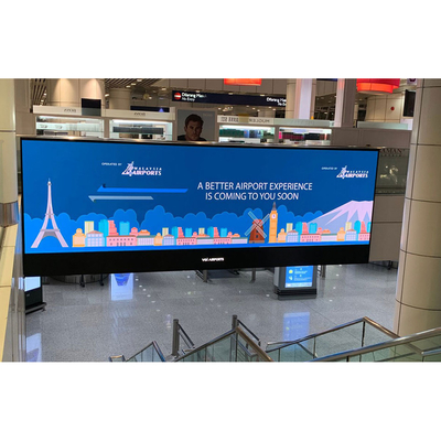 P1.538 Fine Pixel Pitch LED Display 640*480mm Alumínio de fundição por injeção para auditório de exposições do Music Hall