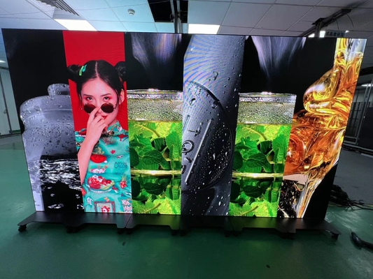 P1.86 COB LED Poster Display Indoor Full Color LED Display 3000CD/m2