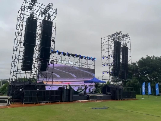 Espetáculo LED externo de 3,91 mm de pixel pitch para telas de aluguel 560g