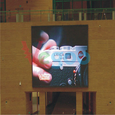 A exposição de diodo emissor de luz interna de poupança de energia P10 da cor completa de fundo de fase conduziu a tela