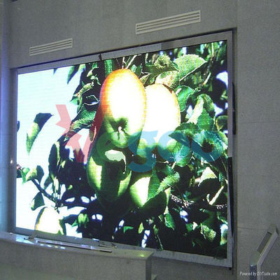 Definição alta interna do passo 2mm do pixel da exposição de diodo emissor de luz, brilho alto de cor completa