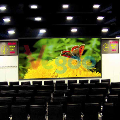 A exposição de diodo emissor de luz interna P6 da cor P6 completa conduziu o sinal com ângulo de visão 140º