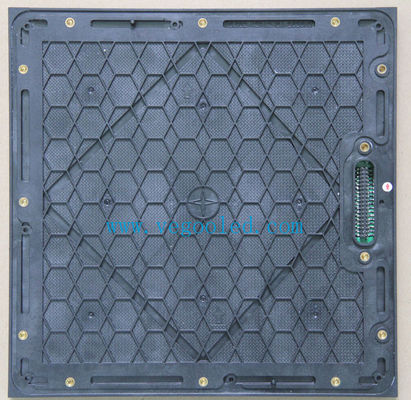 Módulo exterior 1R1G1B/SMD2727 do diodo emissor de luz da exposição de diodo emissor de luz SMD da cor P5.95 completa