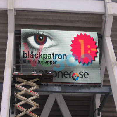 A placa de exposição P8 conduzida exterior conduziu a tela da propaganda para o shopping/aeroporto