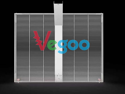 Tela conduzida transparente 20mm da cortina da grande construção com ângulo de visão 140º