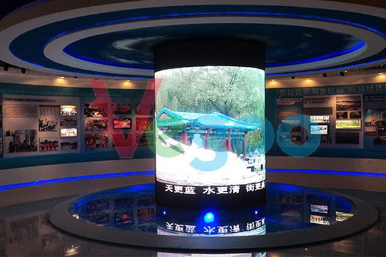 Exposição de diodo emissor de luz impermeável 62500 Pixel/M2 da bola IP65 do brilho alto
