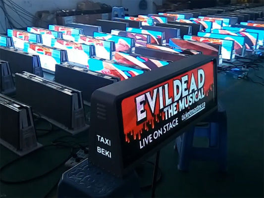 Caixa leve do telhado da parte superior do carro da propaganda da parte superior do táxi de Digitas da propaganda exterior