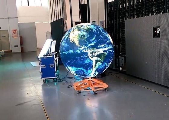 A cor completa video alugado de P4mm conduzida conduziu a bola para o contexto 1000cd/㎡ da fase