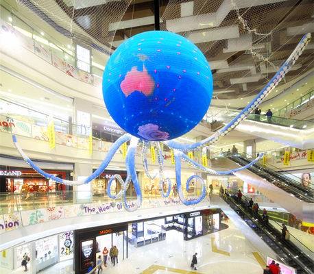 Multi - a exposição de diodo emissor de luz P4 da bola da função conduziu a lâmpada 1R1G1B/SMD2121 preta do módulo