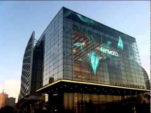 Parede video conduzida transparente ultra fina do peso leve com 2 anos de garantia