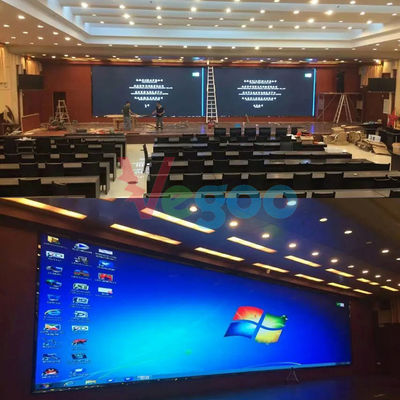 P2 Small Pitch LED Display 512x512 Cabinet 3840Hz SMD Screen para publicidade interna