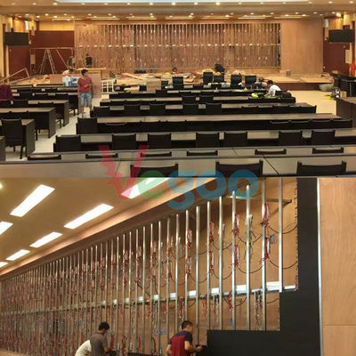 Morre a exposição de diodo emissor de luz interna da cor completa de alumínio de carcaça P2.5 para a cerimônia de casamento