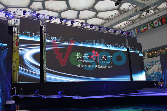 China Definição alta que anuncia as telas de exposição P2.976 do diodo emissor de luz de HD 250mm×250mm fornecedor