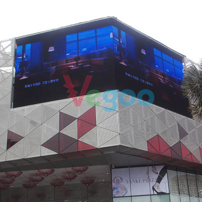 A exposição de diodo emissor de luz exterior P6 da cor completa da propaganda profissional conduziu a parede video