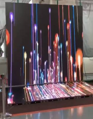 Armário fino 500x500 da tela de exposição 250x250mm do diodo emissor de luz do Pith HD para o arrendamento