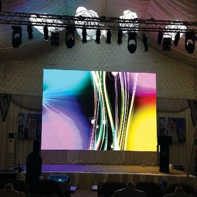 Entretenimento interno da fase exterior dos vídeos alugados de Pantallas Digital da exposição de diodo emissor de luz P4.81