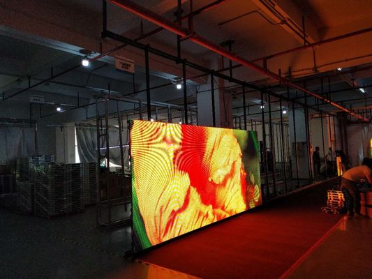 Parede video interna da exposição de diodo emissor de luz/lâmpada 1/16 grande do diodo emissor de luz de IC ICN2038S da varredura da cor completa do passo 5MM do pixel da tela do diodo emissor de luz 2121