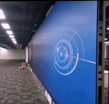 O passo do pixel 1,25 milímetros de exposição de diodo emissor de luz interna da cor completa morre armário do alumínio de carcaça peso leve de 400 x 300 milímetros