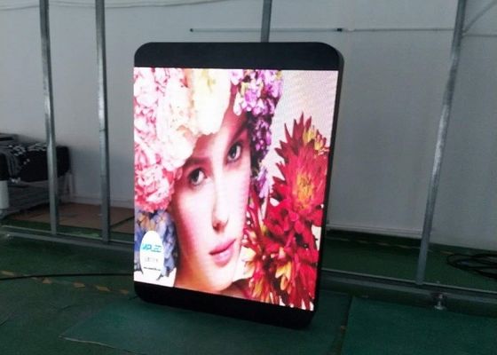 Polo exterior conduziu o passo 5mm Ip65 4G Asynchronization do pixel de Media Player da tela
