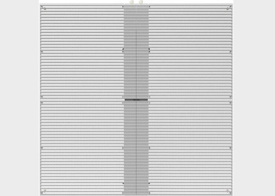Parede transparente alta IP42 impermeável da tela de exposição do painel do diodo emissor de luz do brilho P3.91/diodo emissor de luz