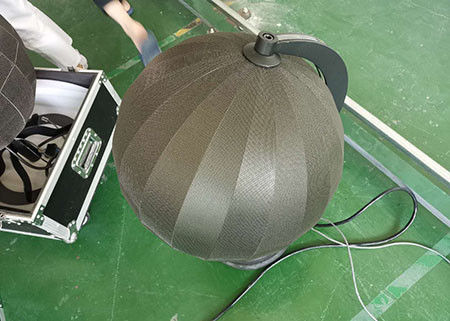 Definição alta do diâmetro interno flexível do globo 0.5m da cor completa SMD da tela P1.9 RGB da bola do diodo emissor de luz
