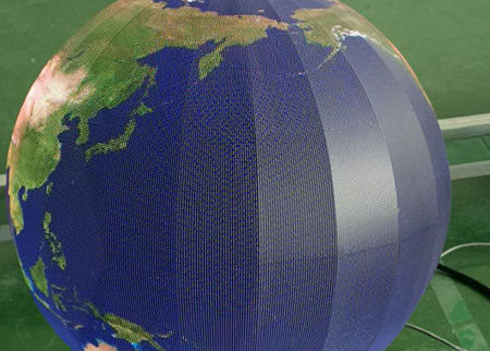Definição alta do diâmetro interno flexível do globo 0.5m da cor completa SMD da tela P1.9 RGB da bola do diodo emissor de luz