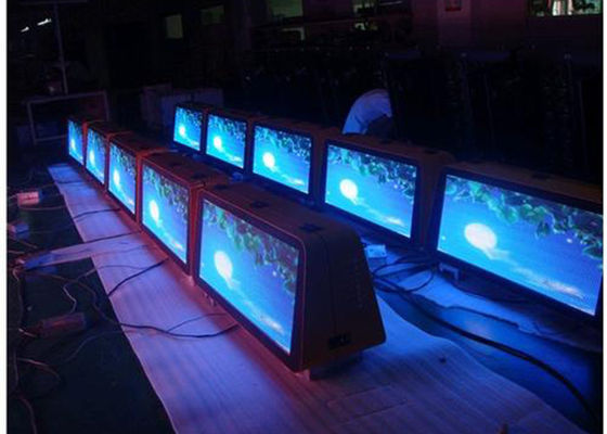 P5 sinal de propaganda fácil exterior completo da instalação da exposição de diodo emissor de luz do táxi da cor SMD HD
