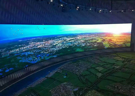 Exposição de diodo emissor de luz alugado removível do RGB SMD 6mm para fases