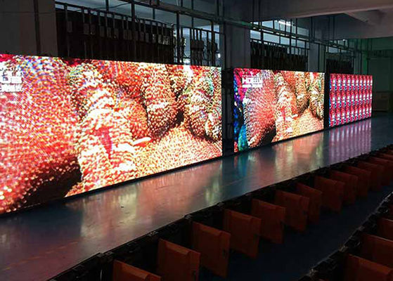 Arrendamento exterior flexível da exposição de diodo emissor de luz 9500K do baixo consumo 3.91mm