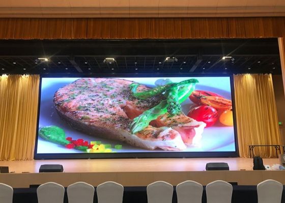 HD que anuncia a exposição de parede video da fase do diodo emissor de luz de 3840Hz P1.25