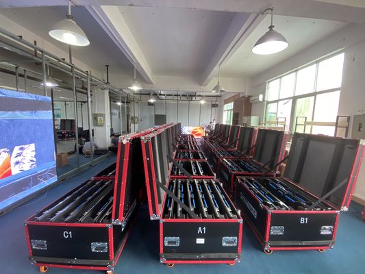 A tela interna do diodo emissor de luz do arrendamento P3.91 morre visualização ótica conduzida conduzida de Smd 2121 alugados da tela do diodo emissor de luz da tela 3.91mm do alumínio de carcaça