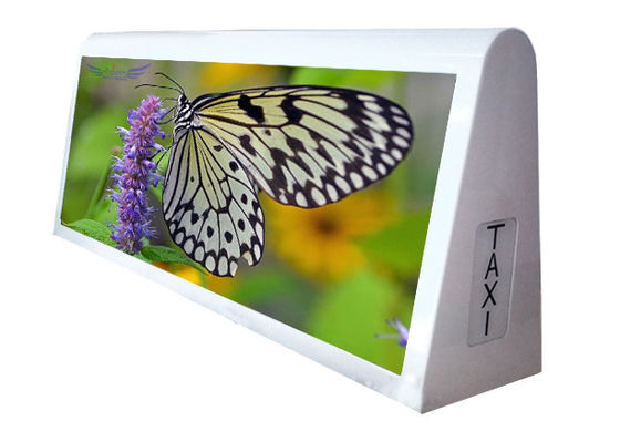 Do táxi sem fio dos Gps 4G Wifi 60*160mm de Digitas exposição de diodo emissor de luz superior