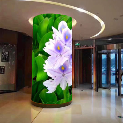 A parede video flexível interna da exposição de diodo emissor de luz de P2.5 milímetro personalizou a exposição criativa do estilo livre do tamanho