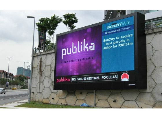 Diodo emissor de luz impermeável de IP65 P6 SMD que anuncia a exposição