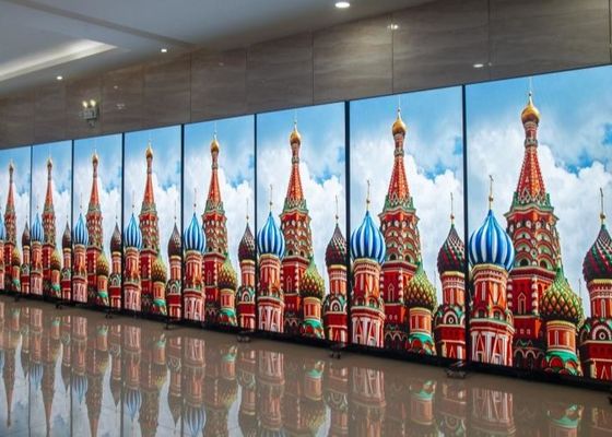 Tela de exposição pequena interna do diodo emissor de luz do passo P1.25 800CD/㎡