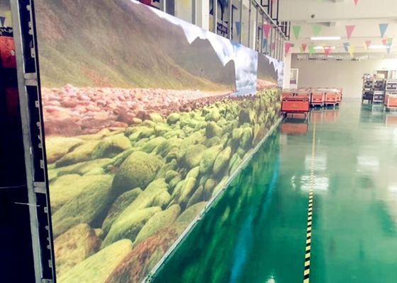 Morre a exposição de diodo emissor de luz do alumínio de carcaça P2.5 P3 P4 P5 SMD2121 HD