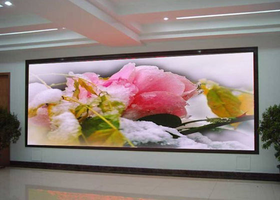 Exposição de diodo emissor de luz interna pequena da cor completa do passo P1.25 600mm×337.5mm