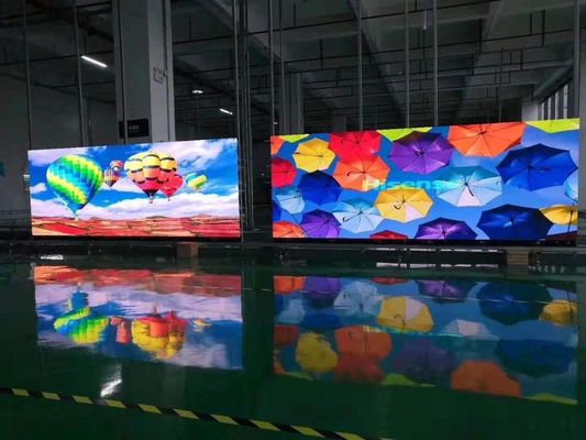 Exposição de diodo emissor de luz exterior fixa da cor completa da instalação P5 SMD2727