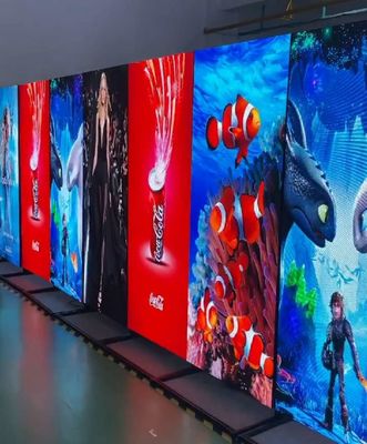 Exposição de diodo emissor de luz 3mm interna da cor completa dos meios 760mmX1920mm do cartaz