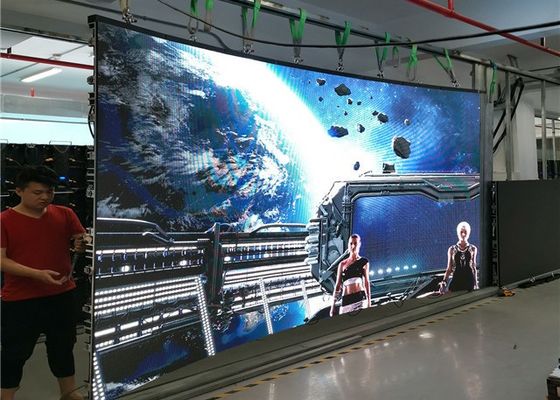Exposição de diodo emissor de luz de anúncio eletrônica da bandeira P6 SMD3535 HD