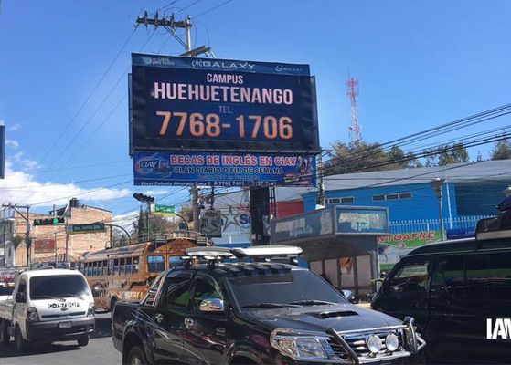 Tela de exposição fixa exterior do diodo emissor de luz da cor completa de Digitas do quadro de avisos da instalação P8